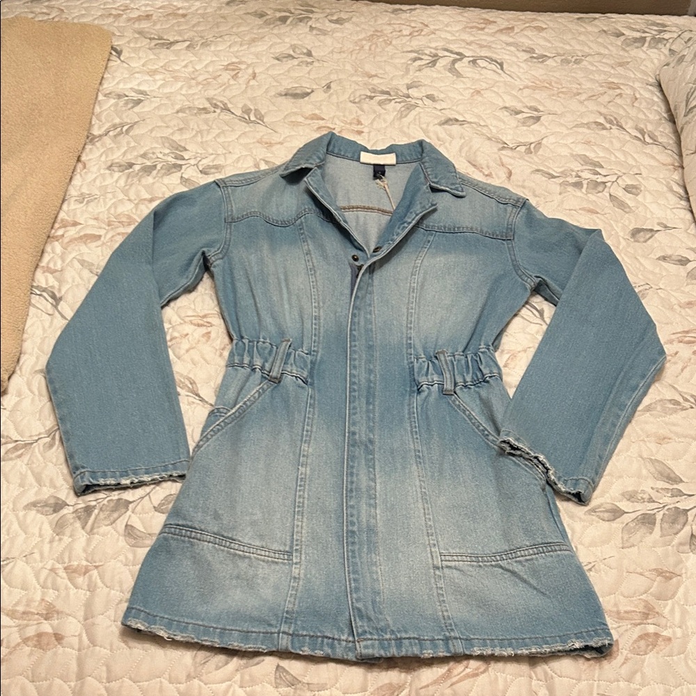 Universal Thread Women's Light Blue Jean Dress
